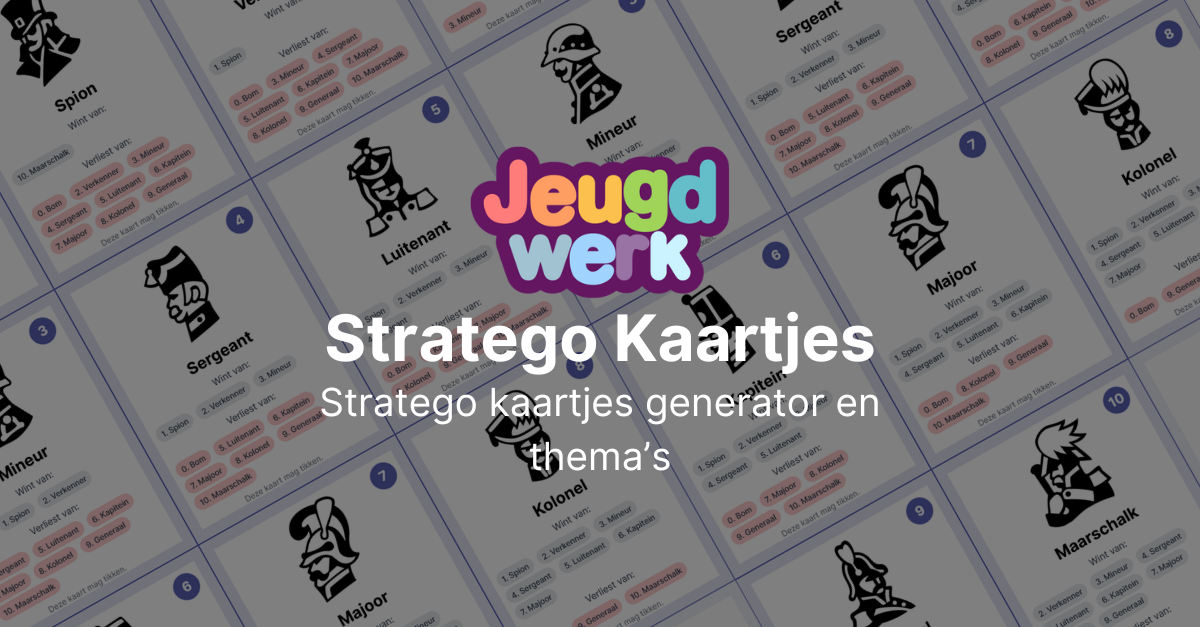 Stratego Kaartjes foto